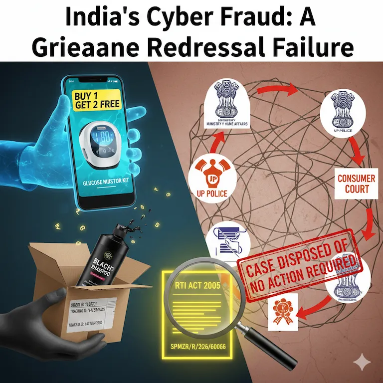 India’s Cyber Fraud: A Grievance Redressal Failure
