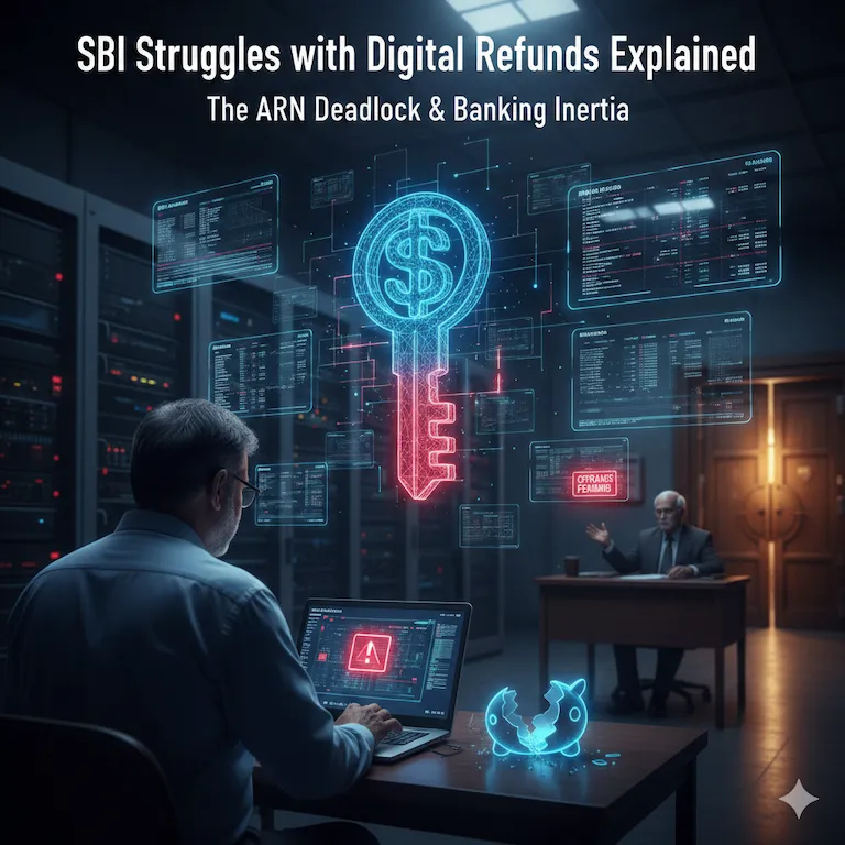 SBI Struggles with Digital Refunds Explained