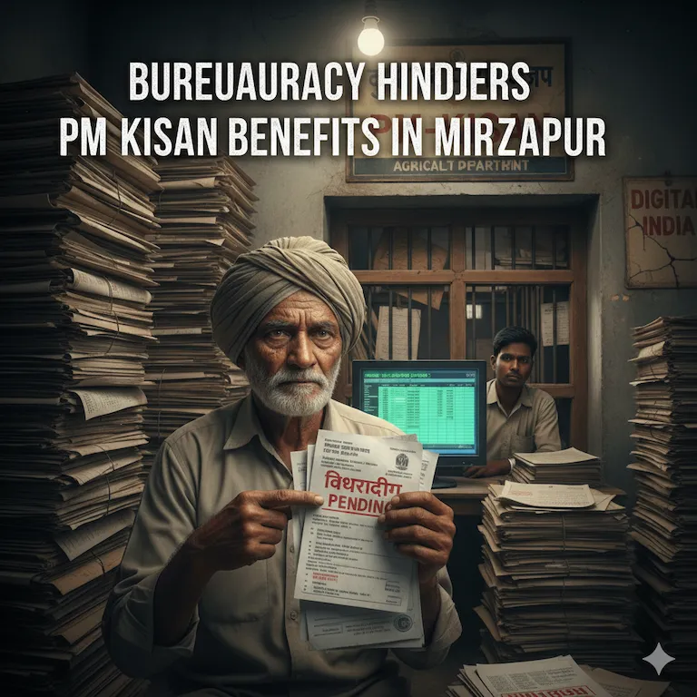 Bureaucracy Hinders PM-Kisan Benefits in Mirzapur