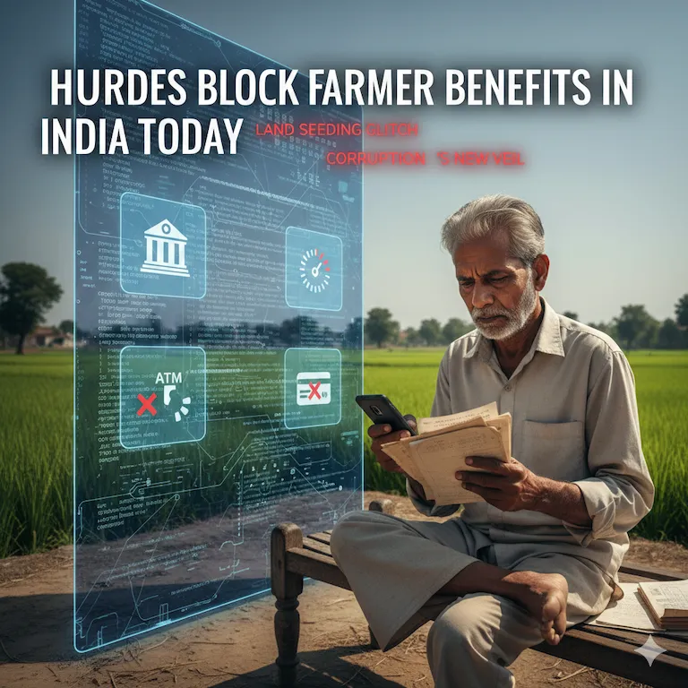 Hurdles Block Farmer Benefits in India Today