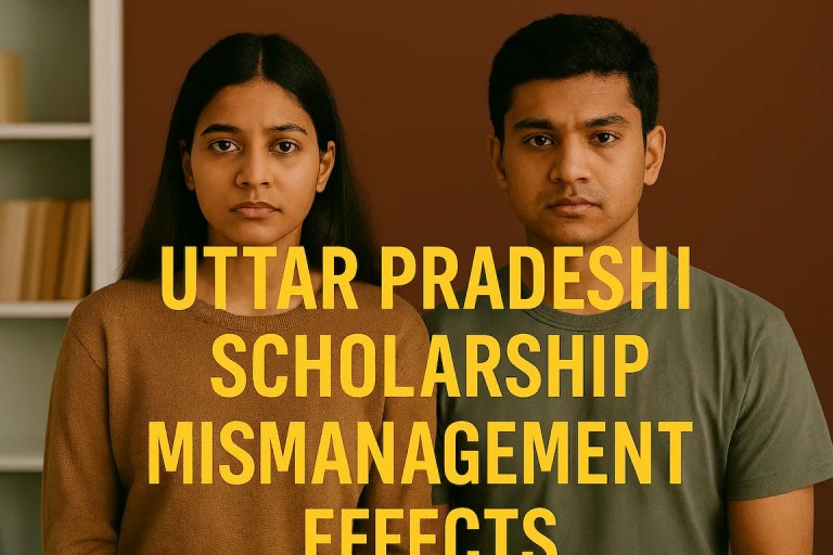 Uttar Pradesh Scholarship Mismanagement Effects