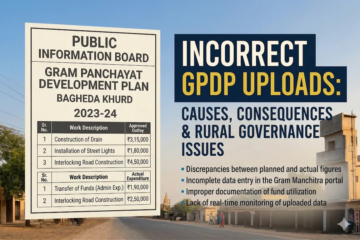 Incorrect GPDP Uploads in Rural Governance Issues