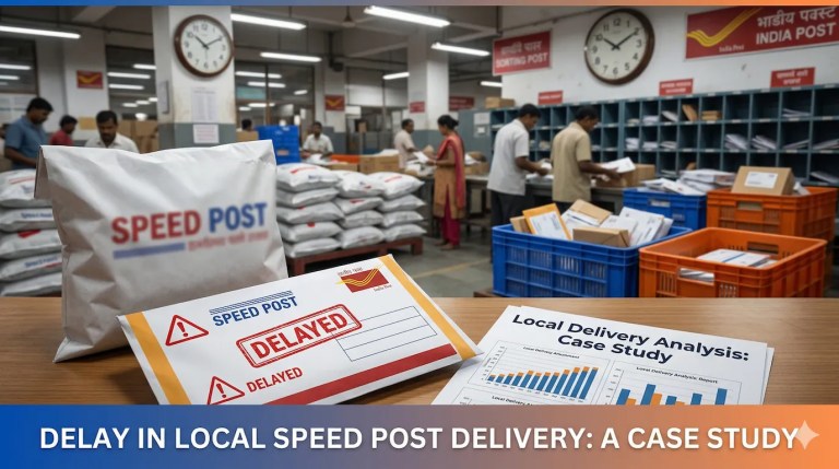 Delay in Local Speed Post Delivery: A Case Study