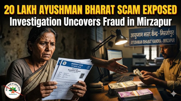 20 Lakh Ayushman Bharat Scam Exposed in Mirzapur