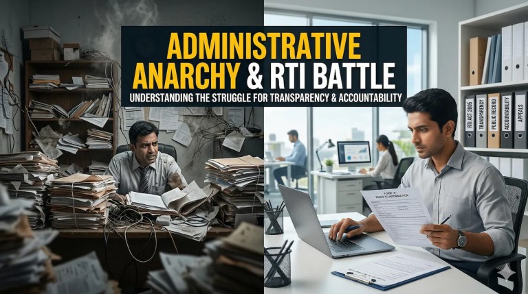 Administrative Anarchy & RTI Battle Explained