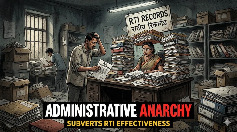 Administrative Anarchy Subverts RTI Effectiveness