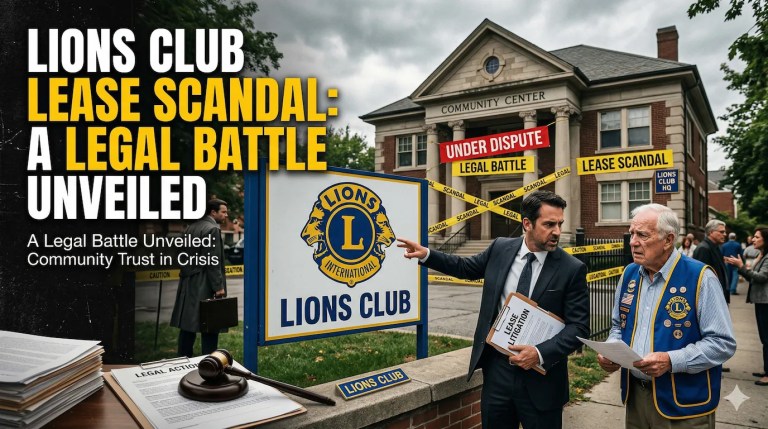 Lions Club Lease Scandal: A Legal Battle Unveiled