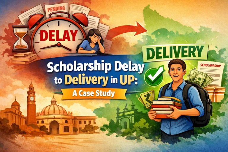 Scholarship Delay to Delivery in UP: A Case Study