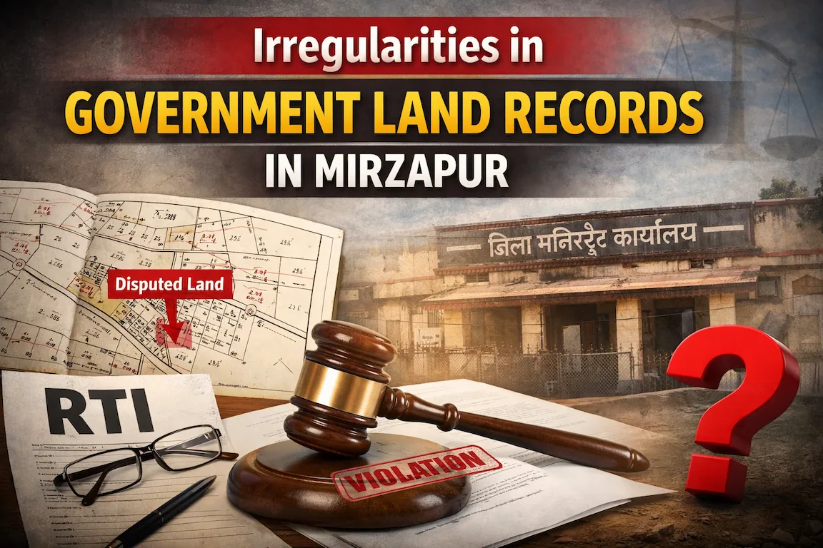 Irregularities in Government Land Records in Mirzapur