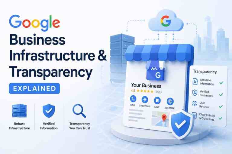 Google Business Infrastructure & Transparency Explained