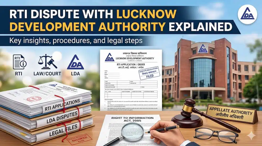 RTI Dispute with Lucknow Development Authority Explained