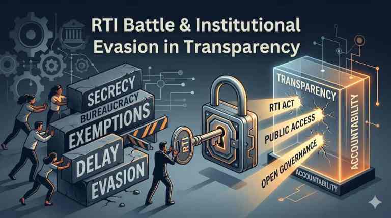 RTI Battle & Institutional Evasion in Transparency