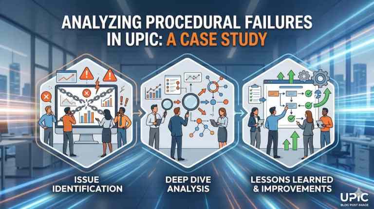 Analysing Procedural Failures in UPIC: A Case Study