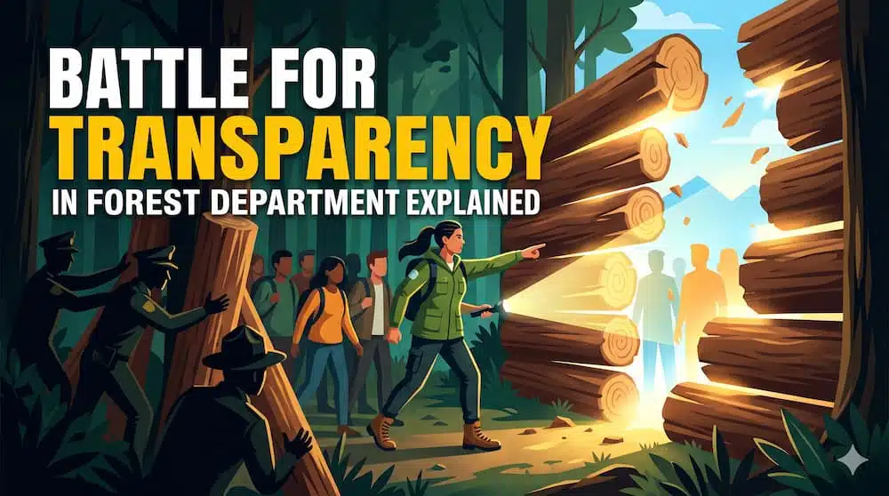 Battle for Transparency in Forest Department Explained
