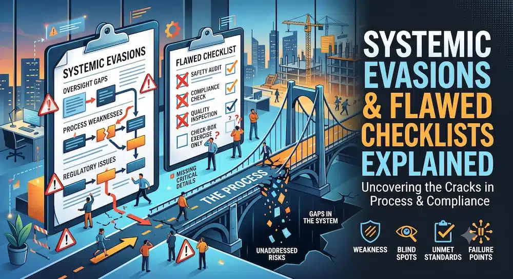 Systemic Evasions and Flawed Checklists Explained
