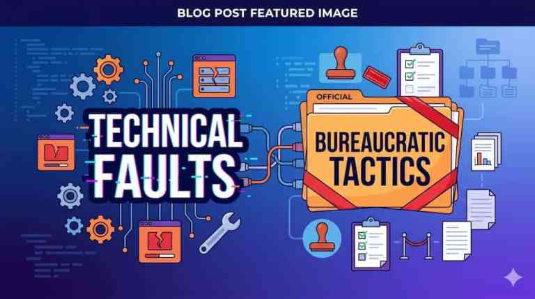 Technical Faults & Bureaucratic Tactics Explained