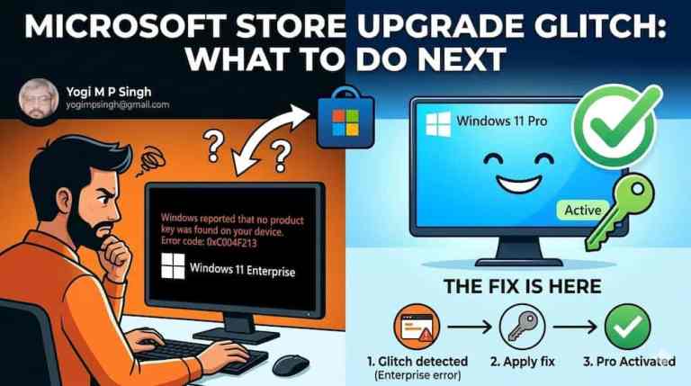 Microsoft Store Upgrade Glitch: What to Do Next
