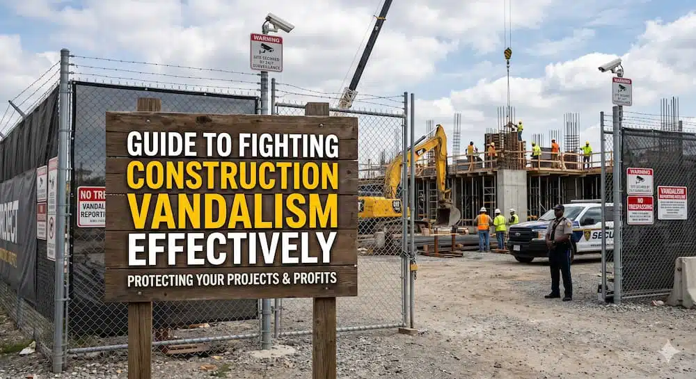 Guide to Fighting Construction Vandalism Effectively