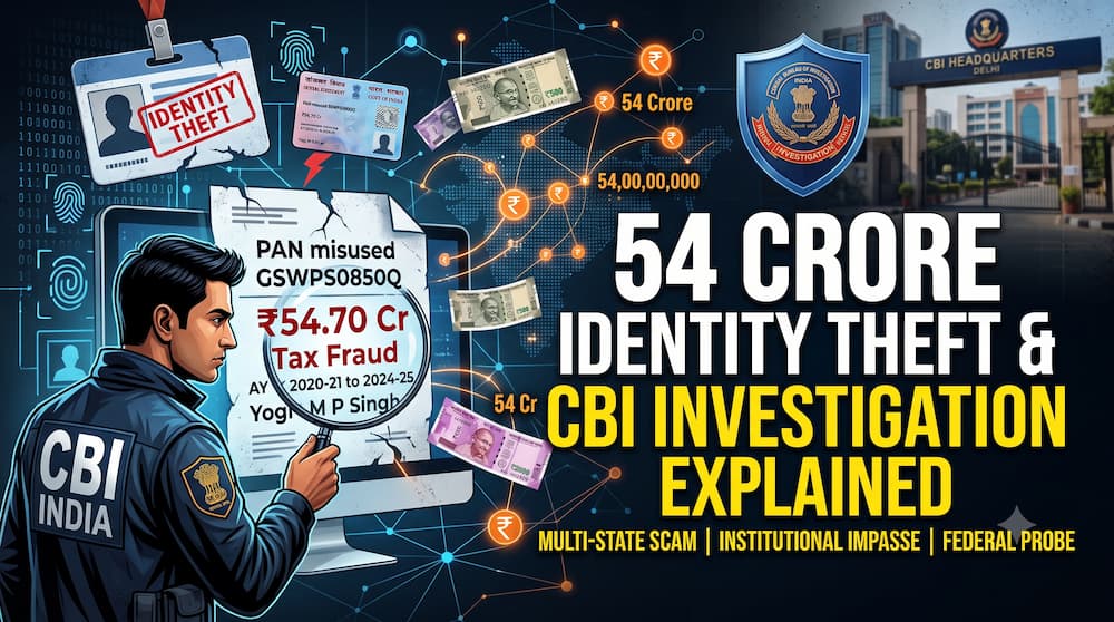 54 Crore Identity Theft & CBI Investigation Explained