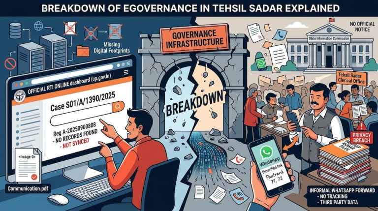 Breakdown of eGovernance in Tehsil Sadar Explained