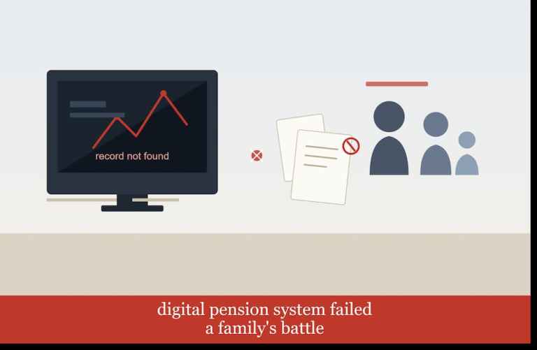 Digital Pension System Failed: A Family’s Battle