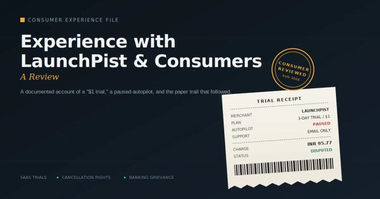 Experience with LaunchPist & Consumers: A Review