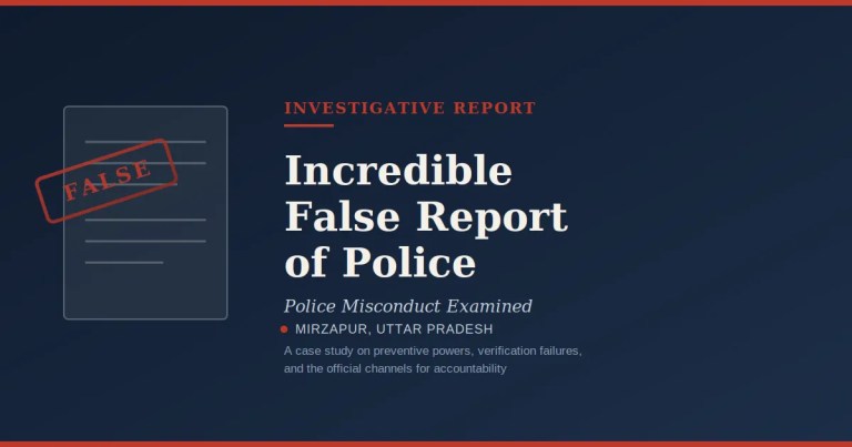 Incredible False Report of Police Misconduct Examined
