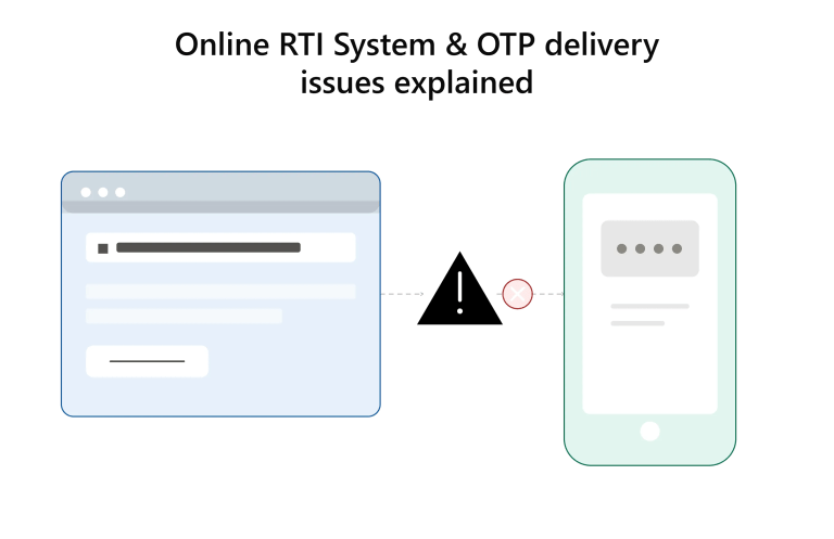 Online RTI System & OTP Delivery Issues Explained