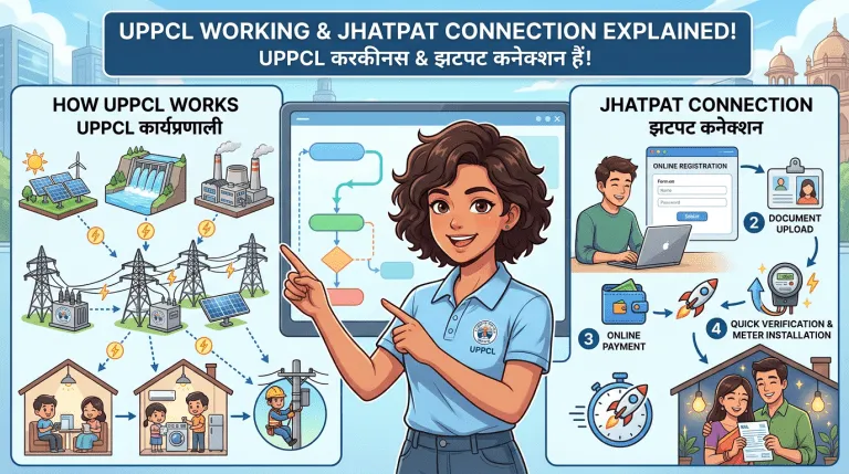 UPPCL Working & Jhatpat Connection Explained