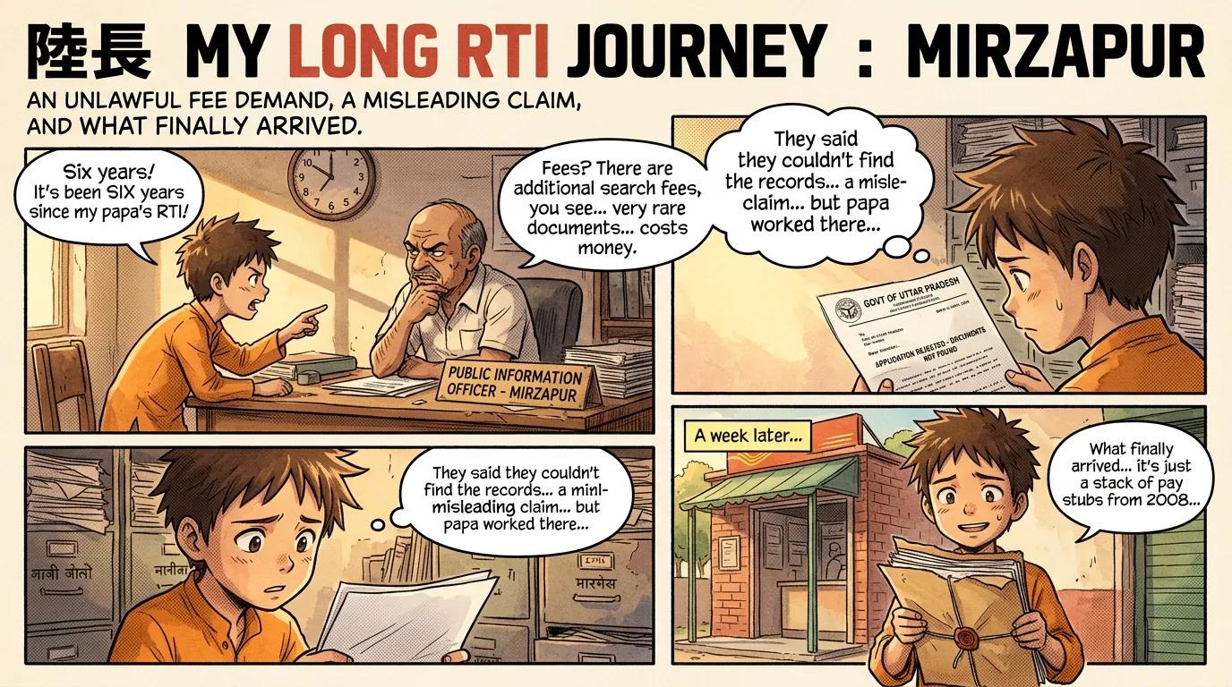 RTI Application Delay: Six Years for One Answer