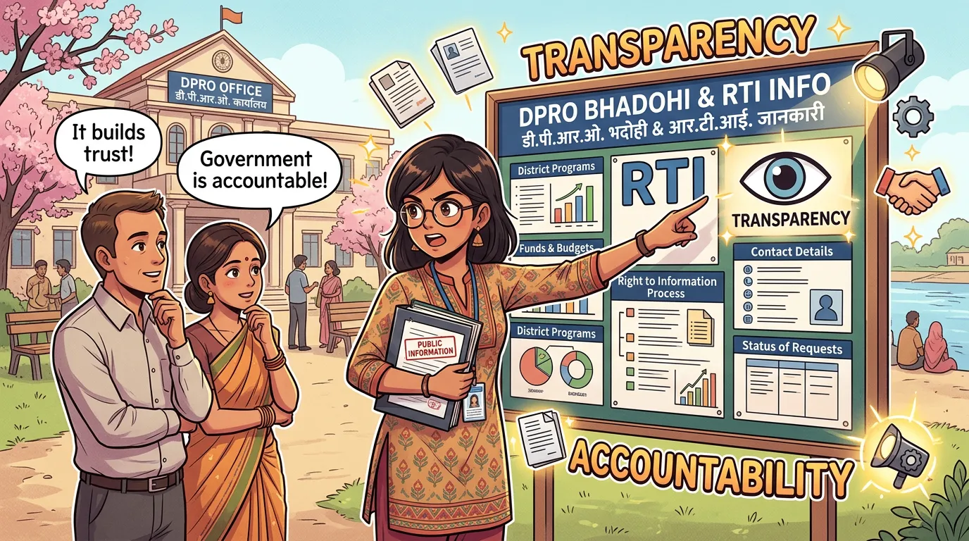 DPRO Bhadohi & RTI Information: Know Your Rights